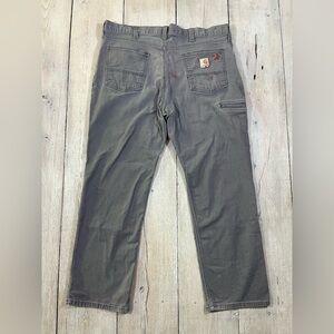 Carhartt Charcoal Utility Relaxed Fit Pants 38x30